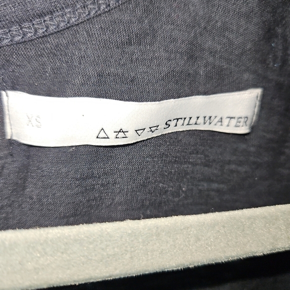 Stillwater Front Eyelit Black Maxi Dress Size XS - Picture 2 of 8